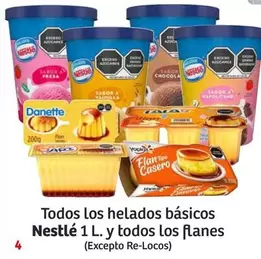 Oferta de Nestlé - Todos Los Helados Básicos en Soriana Híper