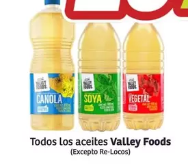 Oferta de Valley Foods - Todos Los Aceites en Soriana Híper