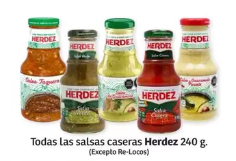 Oferta de Herdez - Todas Las Salsas Caseras en Soriana Híper
