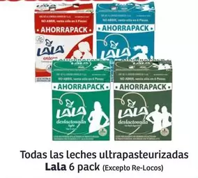 Oferta de Lala - Todas Las Leches Ultrapasteurizadas en Soriana Híper