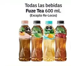 Oferta de Fuze Tea - Todas Las Bebidas en Soriana Híper