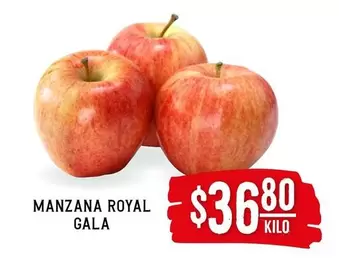 Oferta de Manzana -  Royal Gala por $36.8 en Soriana Híper