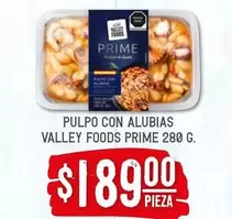 Oferta de Prime - Pulpo Con Alubias por $189 en Soriana Híper
