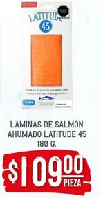 Oferta de Laminas De Salmon Ahumado por $109 en Soriana Híper