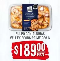 Oferta de Prime - Pulpo Con Alubias por $189 en Soriana Híper