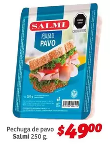 Oferta de Pechuga De Pavo por $49 en Soriana Híper