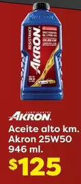 Oferta de Akron - Aceite Alto por $125 en Soriana Súper