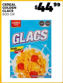 Oferta de Golden Foods - Cereal Glacs por $44.99 en Merco