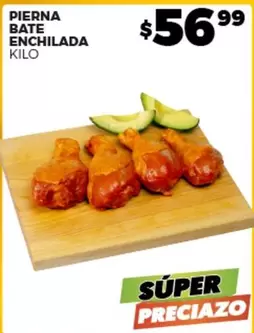 Oferta de Pierna Bate Enchilada por $56.99 en Merco