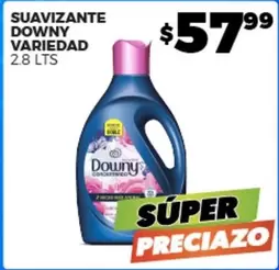 Oferta de Downy - Suavizante por $57.99 en Merco