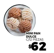 Oferta de Mini Pan Dulce por $62 en Merco