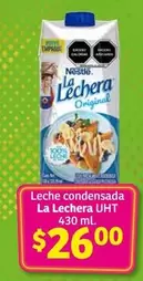 Oferta de La Lechera - Leche Condensada  UHT por $26 en Soriana Híper