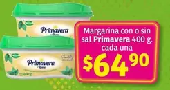 Oferta de Primavera - Margarina Con O Sin Sal por $64.9 en Soriana Híper