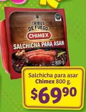 Oferta de Chimex - Salchicha Para Asar por $69.9 en Soriana Híper