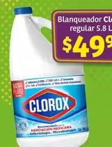 Oferta de Clorox - Blanqueador Clar por $49.99 en Soriana Híper