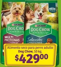 Oferta de Purina - Alimento Seco Para Perro Adulto Dog Chow por $429 en Soriana Híper