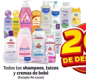 Oferta de Mustela - Todos Los Shampoos, Talcos Y Cremas De Bebé en Soriana Híper