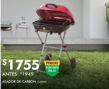 Oferta de Asador De Carbón por $1755 en The Home Depot