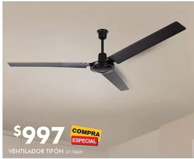 Oferta de Ventilador Tifón por $997 en The Home Depot