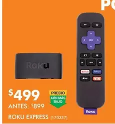 Oferta de Roku - Express por $499 en The Home Depot
