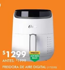 Oferta de Freidora De Aire Digital por $1299 en The Home Depot