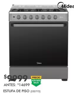 Oferta de Midea - Estufa De Piso por $9999 en The Home Depot