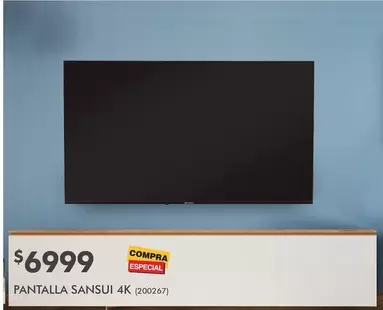 Oferta de Sansui - Pantalla 4K por $6999 en The Home Depot