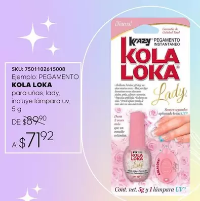 Oferta de Total - Kola Loka por $71.92 en Del Sol