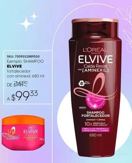 Oferta de L'Oréal - Elvive por $99.33 en Woolworth