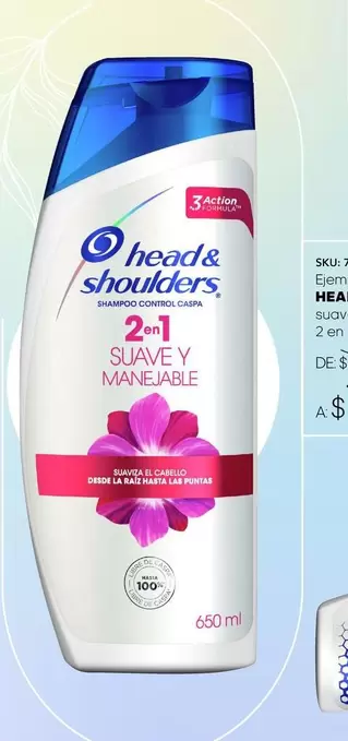 Oferta de Head & Shoulders - Shampoo Y Blanco en Woolworth