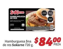Oferta de Sukarne - Hamburguesa Fina De Res por $84 en Soriana Híper