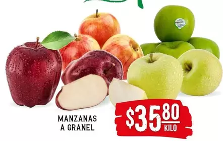 Oferta de Manzanas A Granel por $35.8 en Soriana Híper
