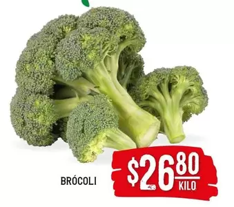 Oferta de Brócoli por $26.8 en Soriana Híper