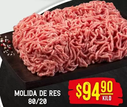 Oferta de Molida De Res por $94.9 en Soriana Híper