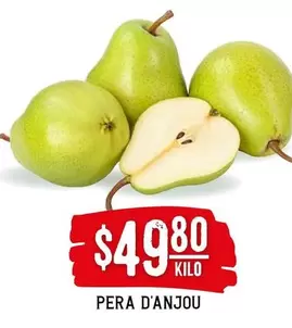 Oferta de Pera D'Anjou por $49.8 en Soriana Híper