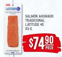 Oferta de Salmón Ahumado Tradicional por $74.9 en Soriana Híper