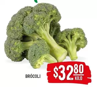 Oferta de Brócoli por $32.8 en Soriana Híper
